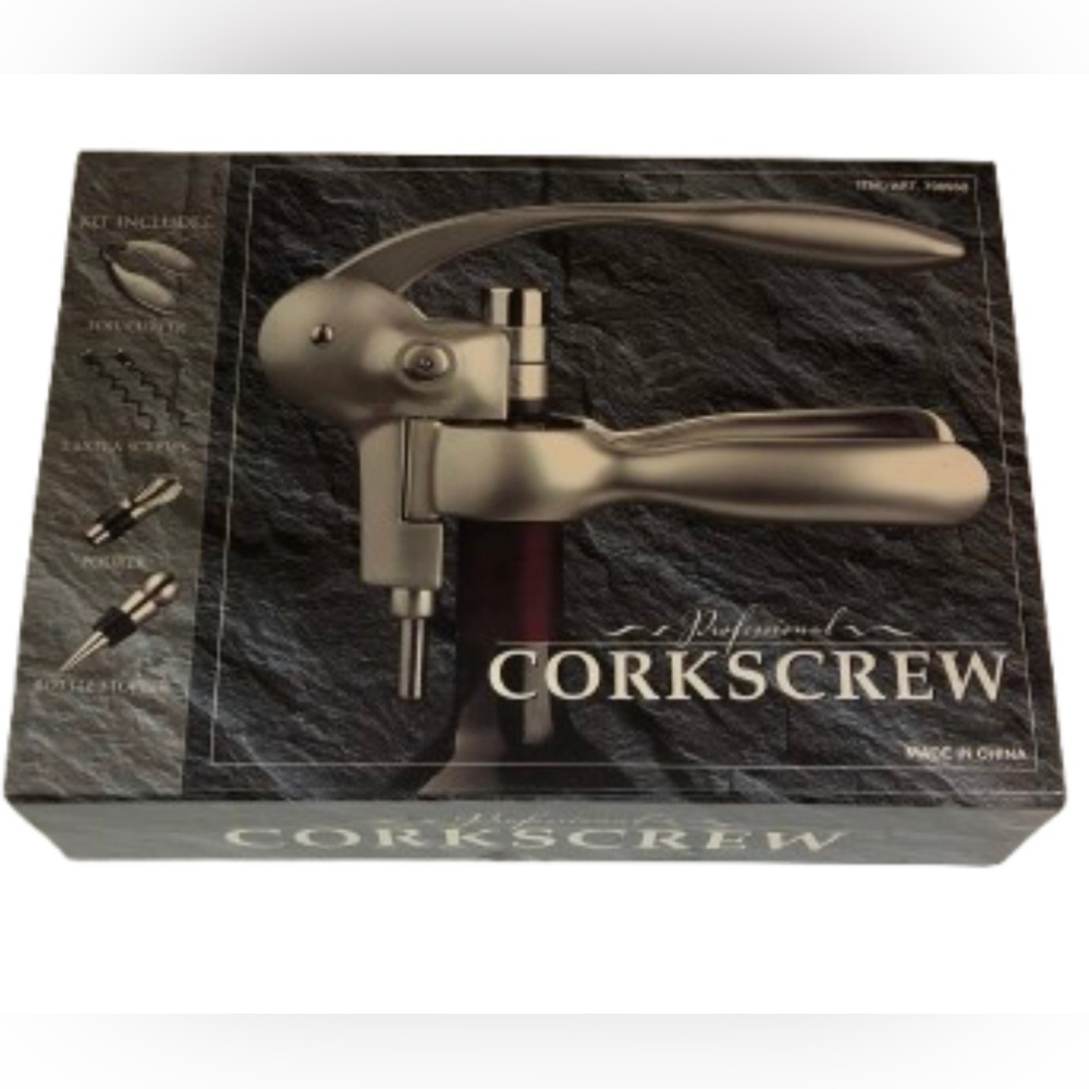PROFESSIONAL CORKSCREW SET • 5 PC BOXED SET •COSTCO BRAND